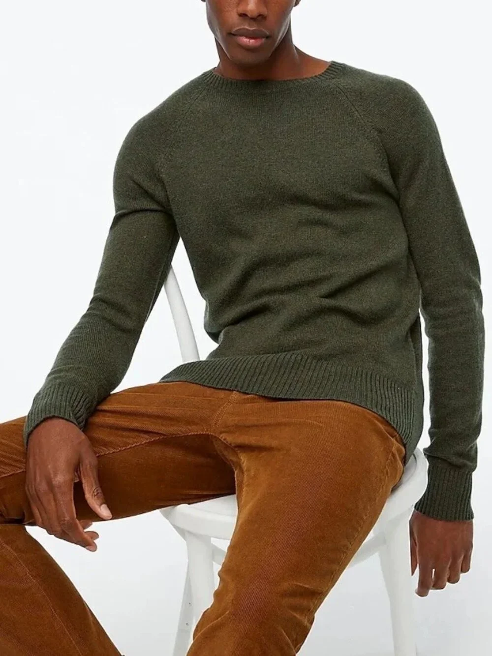 J. Crew Crewneck sweater in supersoft lambswool blend